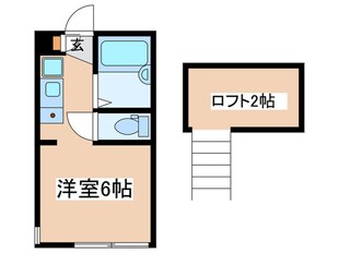 ソルテ花月園の物件間取画像